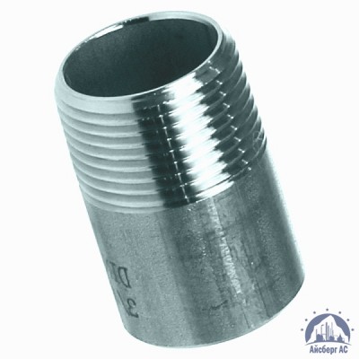 Ниппель нержавеющий Ду 40 1 1/2'' AISI 321 купить в Донецк