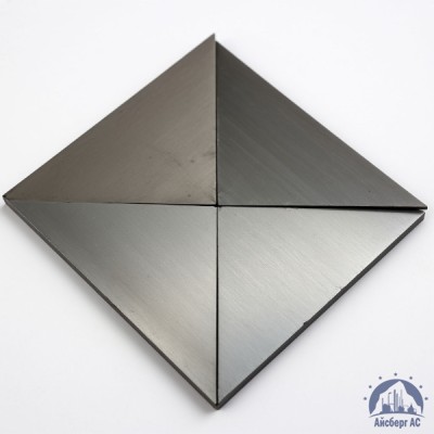 Косынка металлическая 25 мм 450х450 мм сталь 3
