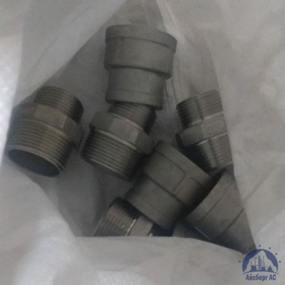Муфта нержавеющая переходная DN 20х15 3/4"-1/2" 26,9х21,3 мм AISI 304 ВР-ВР купить в Донецк